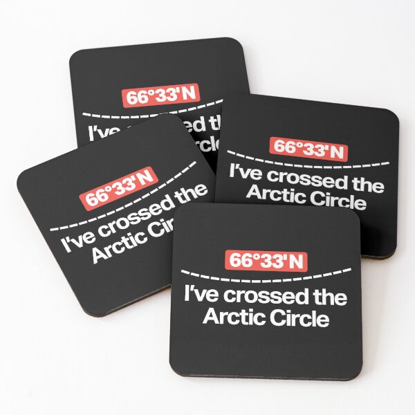 Item preview, Crossed the Arctic Circle - 66° 33’ North designed and sold by Inc-Solutions.