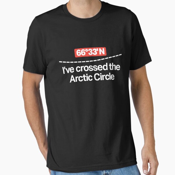 Item preview, Crossed the Arctic Circle - 66° 33’ North designed and sold by Inc-Solutions.