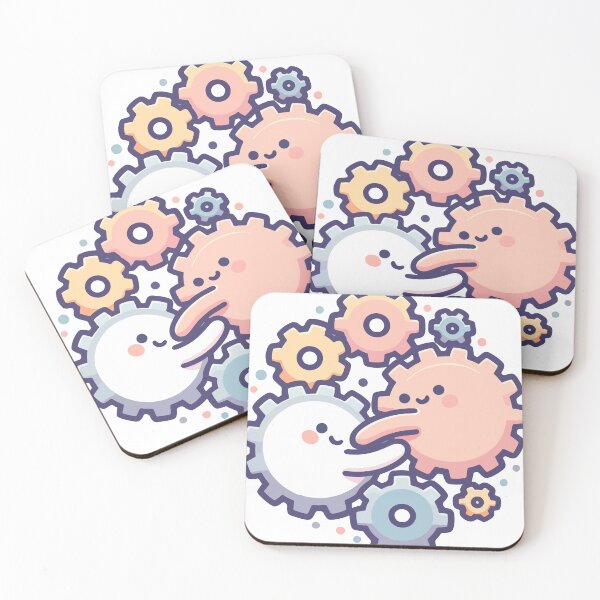 Item preview, Harmonious Gear Pals designed and sold by OniumEth.