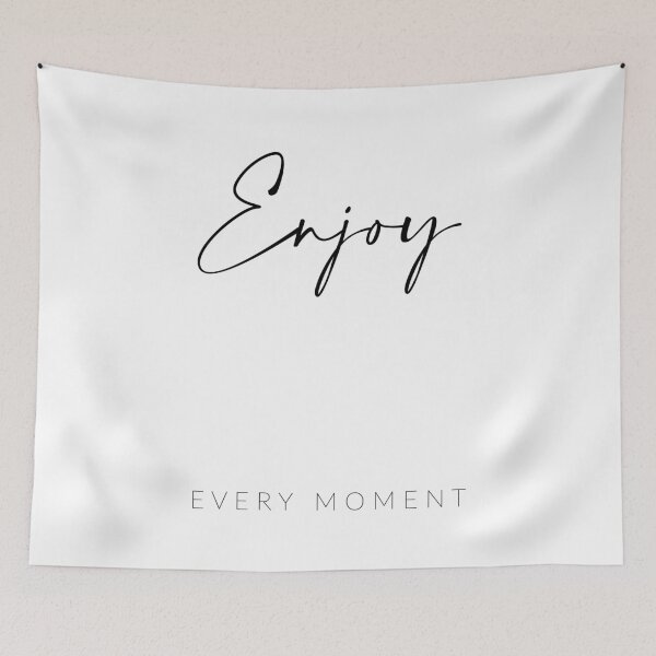 Item preview, Enjoy Every Moment Inspirational Quote designed and sold by dk-design85.