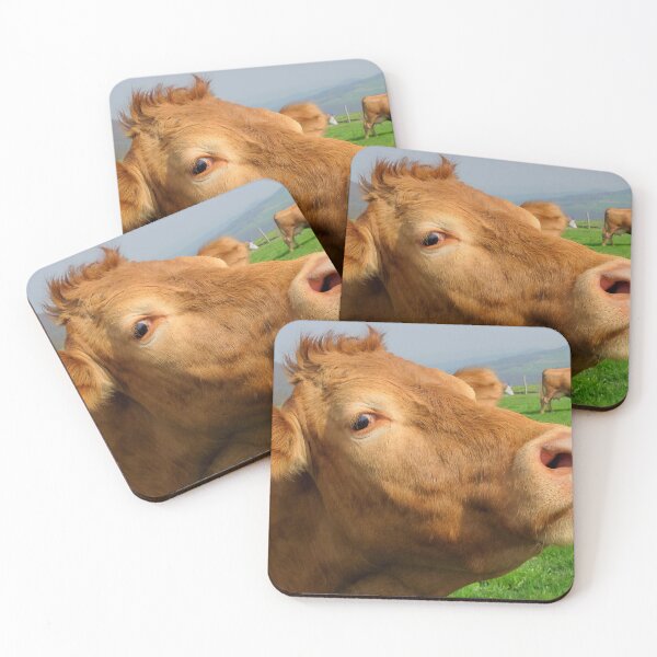 Item preview, Brown cow designed and sold by animal-animal.