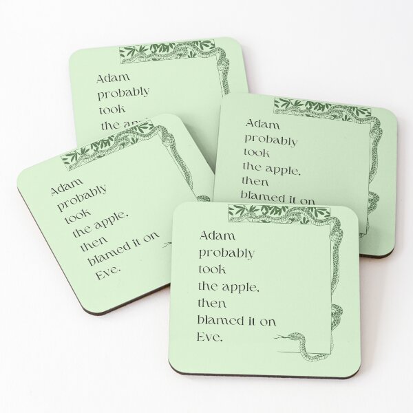 Item preview, Adam and Eve origin story with a twist design designed and sold by TheLocoShop.