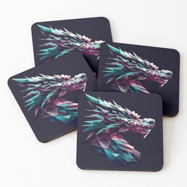 Item preview, Dragon - polygon art designed and sold by Fantes.