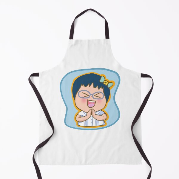 Item preview, A Sawasdee woman wearing a white shirt smiles broadly and raises both hands in greeting. designed and sold by Chattakan.