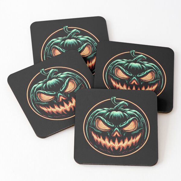 Item preview, Neon Evil Pumpkin designed and sold by Karnedge.