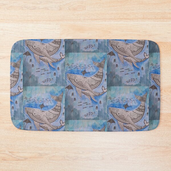 Item preview, Baby and mommy humpback whales  designed and sold by Kiruthikaarts.