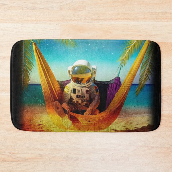 Item preview, ASTRONAUT IN A HAMMOCK, RELAXING ON A TROPICAL BEACH designed and sold by Clifford Hayes.