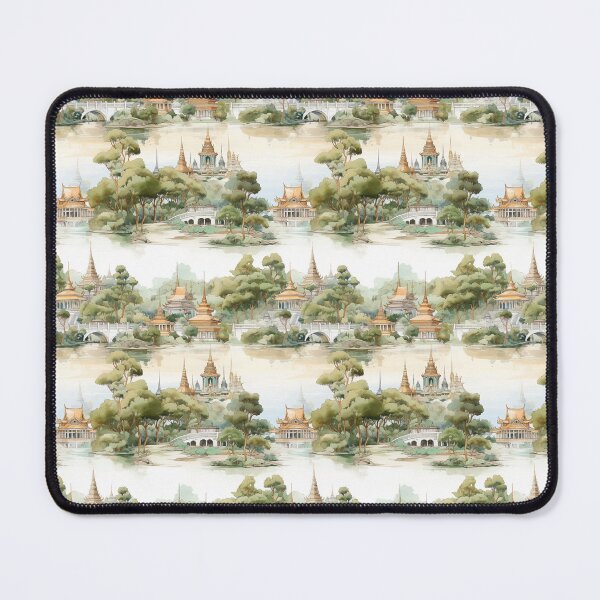 Item preview, Thai Temples and Pagodas designed and sold by MimoruShop.