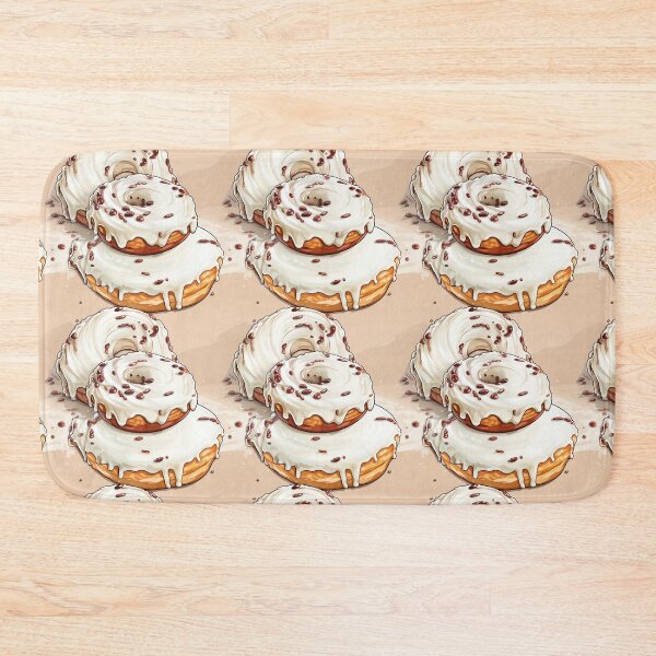 Item preview, Glazed Vanilla Donuts Pattern designed and sold by ivanmejia.