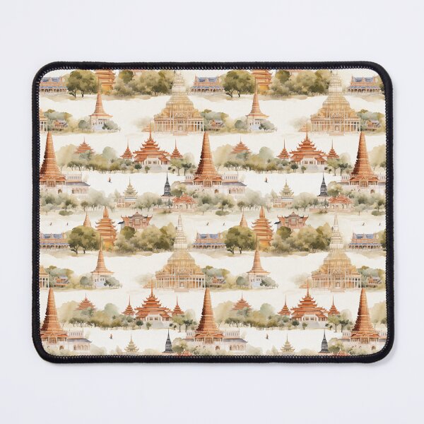 Item preview, Thai Temples and Pagodas designed and sold by MimoruShop.