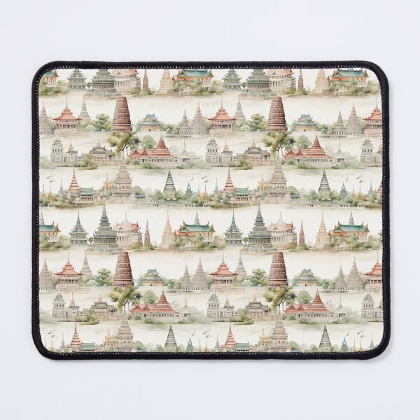 Item preview, Thai Temples and Pagodas designed and sold by MimoruShop.