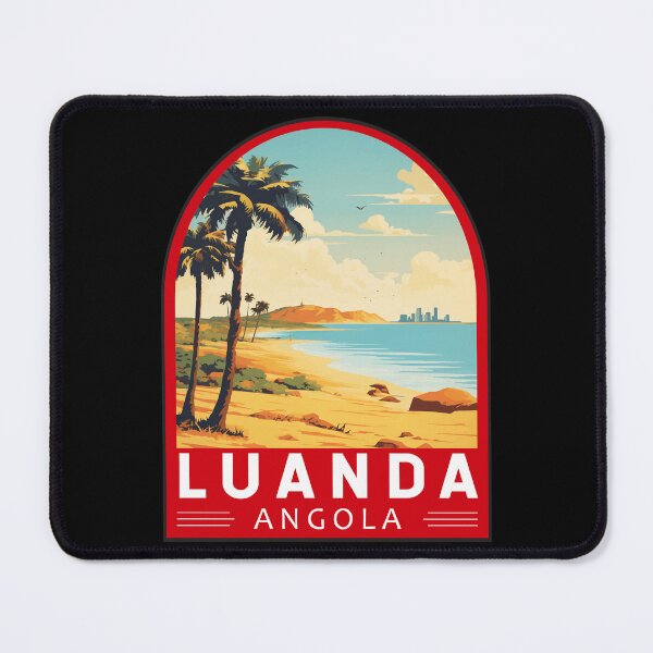 Item preview, Luanda Angola Travel Art Emblem designed and sold by KrisSidDesigns.