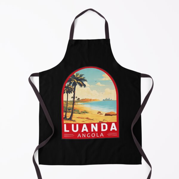 Item preview, Luanda Angola Travel Art Emblem designed and sold by KrisSidDesigns.