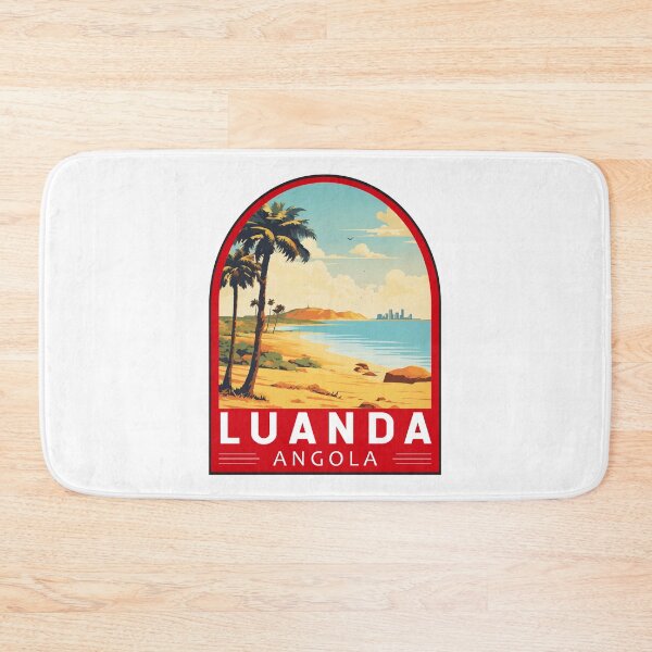 Item preview, Luanda Angola Travel Art Emblem designed and sold by KrisSidDesigns.
