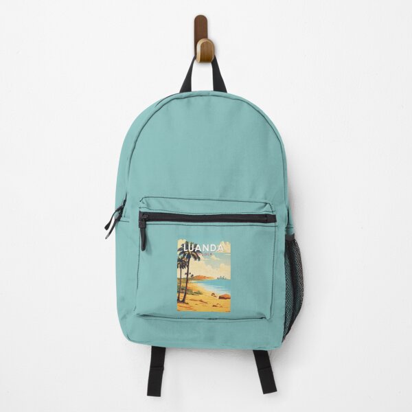 Item preview, Luanda Angola Travel Art Vintage designed and sold by KrisSidDesigns.