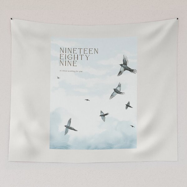 Item preview, nineteen eightynine vintage  poster, sticker designed and sold by Daylight Co Creatives.