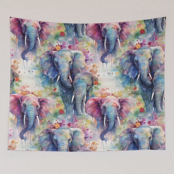 Item preview, Elephant Parade Digital paper designed and sold by Khun-Teera.
