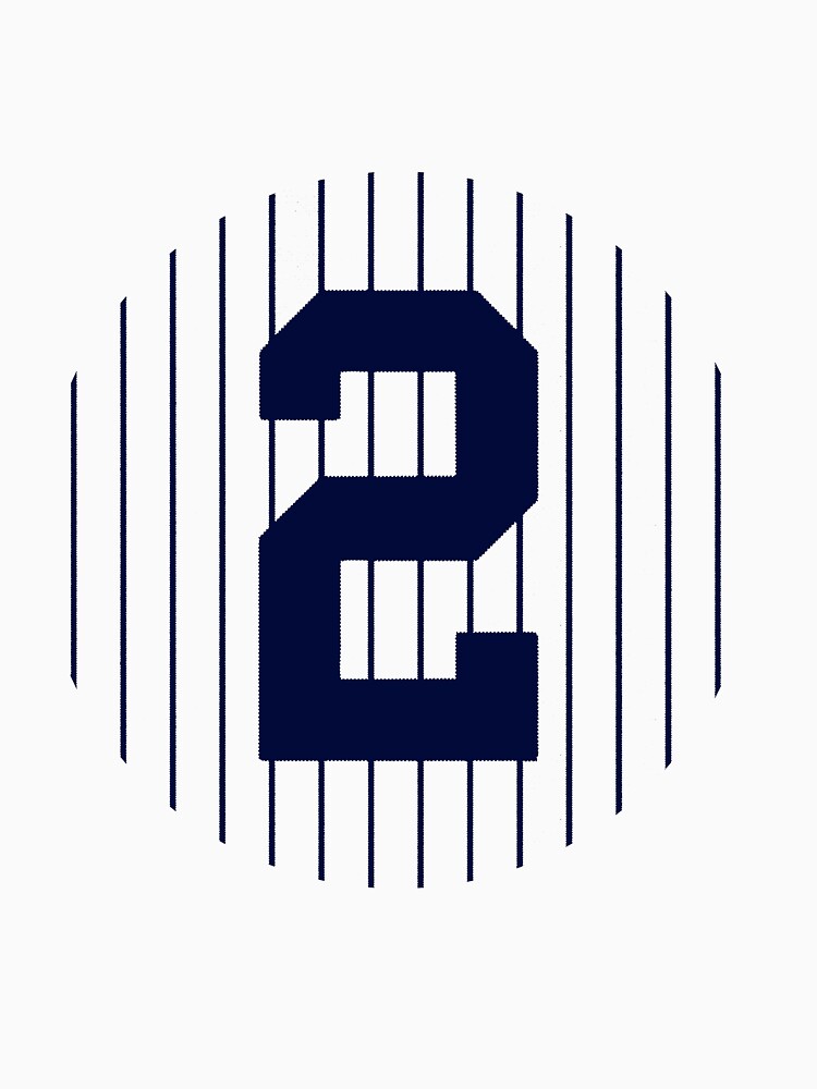 Derek Jeter 2 Number Sticker | Essential T-Shirt