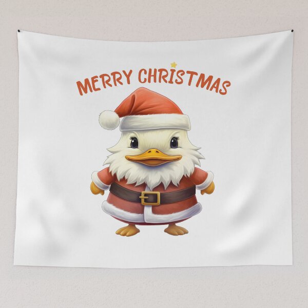 Item preview,  Christmas Santa Duck for Quackmas designed and sold by AMONGIFTS.