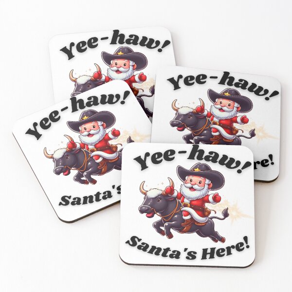 Item preview, Cowboy Santa  designed and sold by RachelRebel.