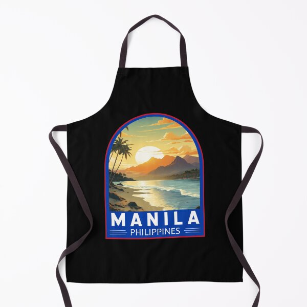 Item preview, Manila Philippines Travel Art Emblem designed and sold by KrisSidDesigns.