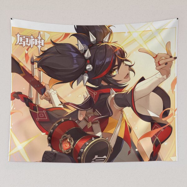 Item preview, Genshin Impact - Xinyan Official Birthday Artwork 2023 designed and sold by Krimsy.
