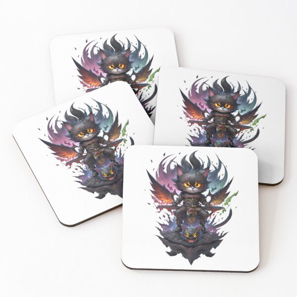 Item preview, Ninja cat, cat warriors ,samurai cat,brave cat, cute ninja cat, mamma's cat, japanese samurai cat, super hero cat, vintage ninja cat, vintage cat, gifts for her designed and sold by Cat-culture-art.