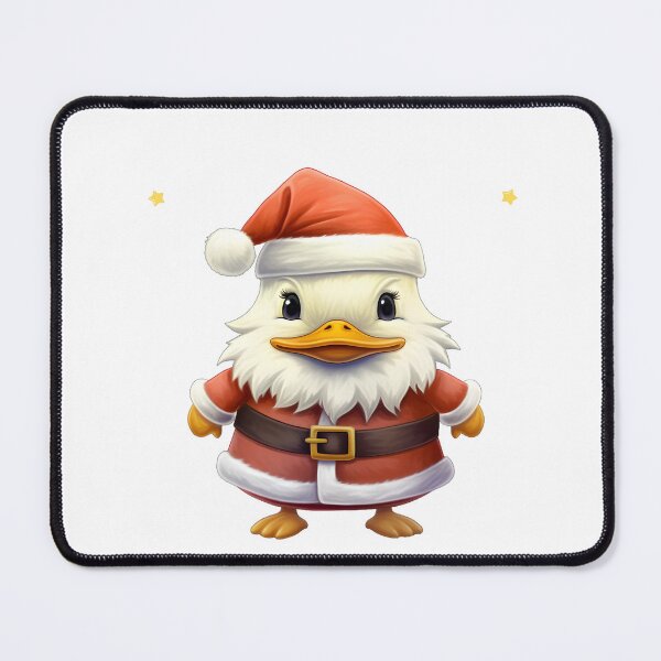 Item preview,  White Quackmas Duck for Christmas designed and sold by AMONGIFTS.