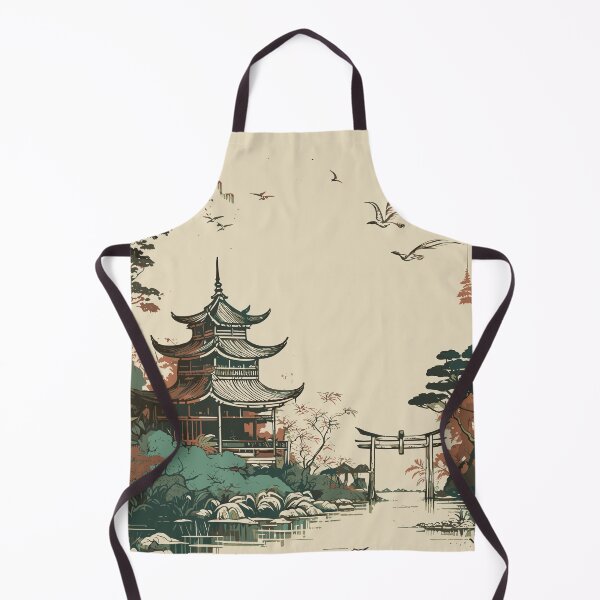 Item preview, Asian tea house designed and sold by UrbanHedgehog.