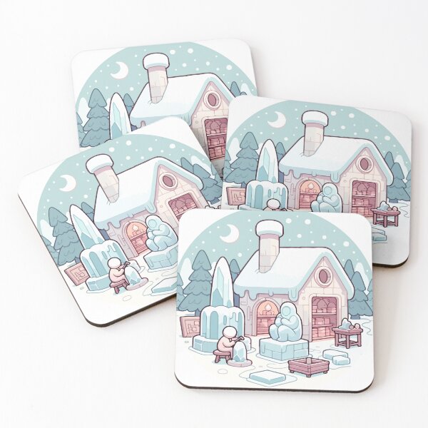 Item preview, Winter's Cozy Ice Workshop designed and sold by OniumEth.