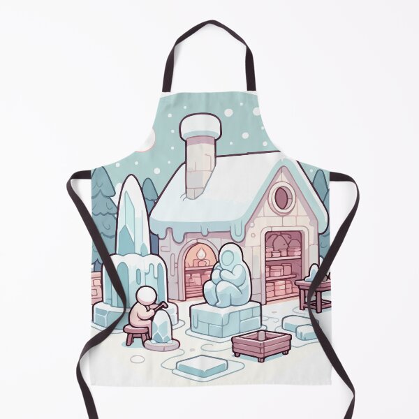 Item preview, Winter's Cozy Ice Workshop designed and sold by OniumEth.