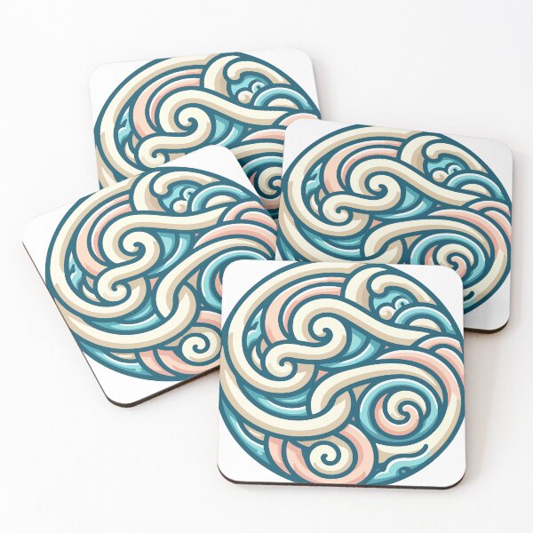 Item preview, Spiral Seascape Medley designed and sold by OniumEth.