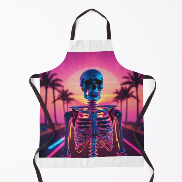 Item preview, Synthwave Styling Skeleton designed and sold by SepiBear.