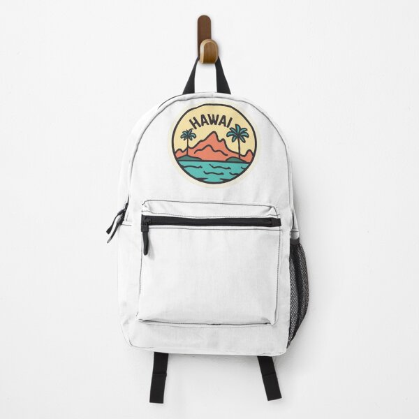 Item preview, Hawai landscape with palm trees at sunset | Drawing style designed and sold by CircinusStore.