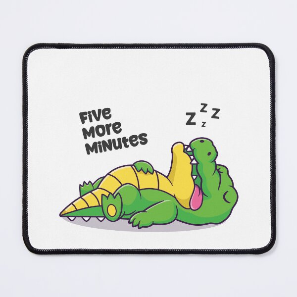 Item preview, Five more minutes : Baby Crocodile designed and sold by savasanaqueen.