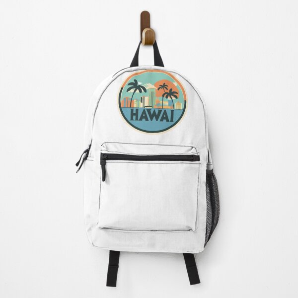 Item preview, Hawai with the city center and the ocean | Drawing style designed and sold by CircinusStore.