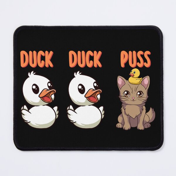 Item preview, Funny Duck Cat Pun Meme Men Women Kids Funny Duck designed and sold by KsuAnn.