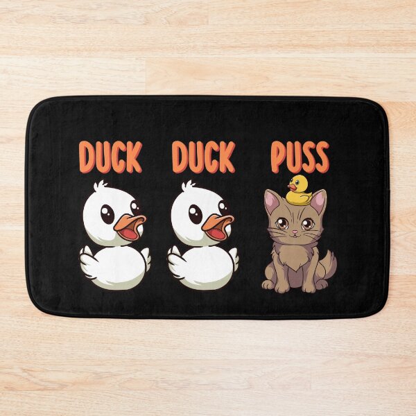 Item preview, Funny Duck Cat Pun Meme Men Women Kids Funny Duck designed and sold by KsuAnn.