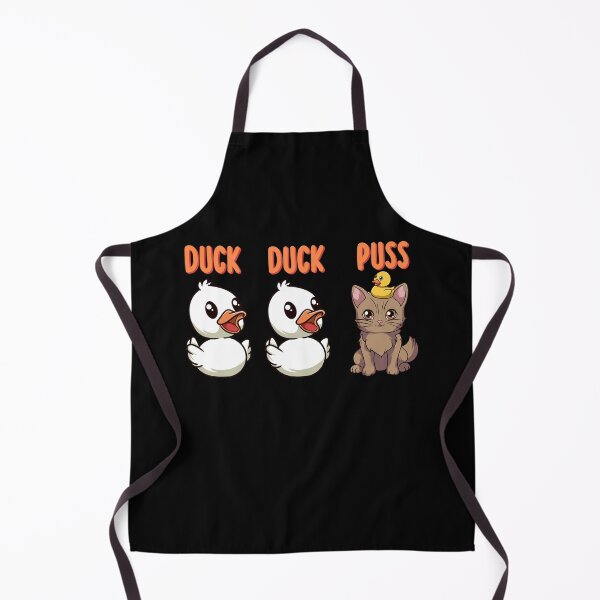 Aperçu de l'œuvre Funny Duck Cat Pun Meme Men Women Kids Funny Duck créée et vendue par KsuAnn.