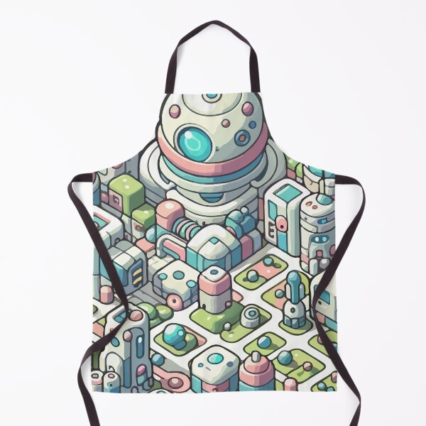 Item preview, Whimsical Techtopia: Future City Unveiled designed and sold by OniumEth.