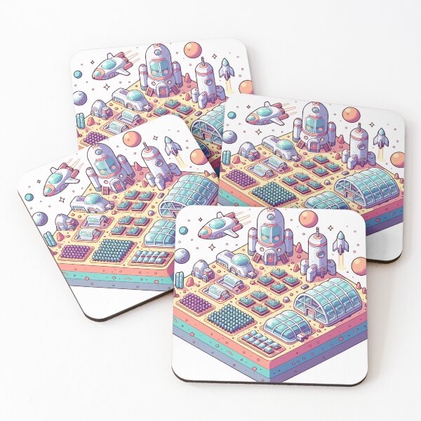 Item preview, Futuristic Space Colony designed and sold by OniumEth.