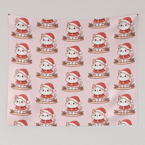 Item preview, Cute Christmas Kitty designed and sold by KAI-Studio.