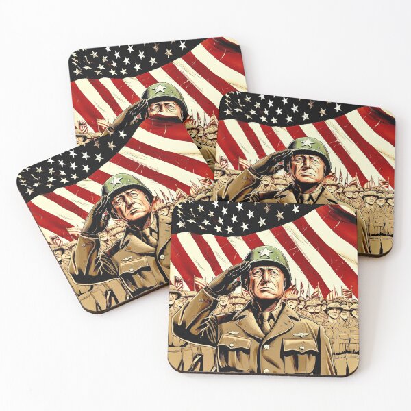 Item preview, General Patton designed and sold by BullMooseMemes.