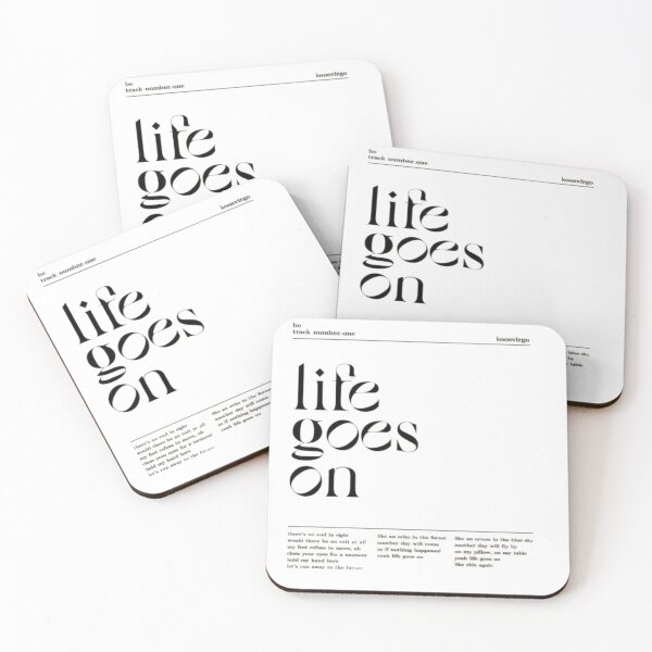 Item preview, LIFE GOES ON OF BTS designed and sold by Yhejimgc29.