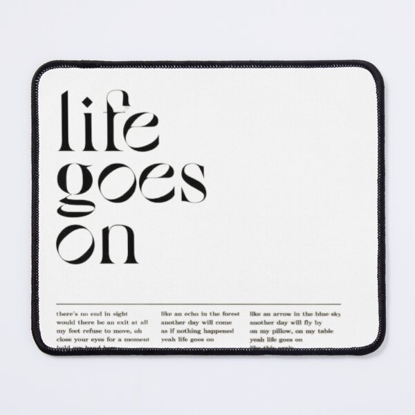 Item preview, LIFE GOES ON OF BTS designed and sold by Yhejimgc29.