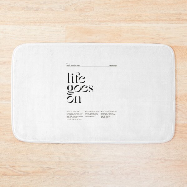 Item preview, LIFE GOES ON OF BTS designed and sold by Yhejimgc29.