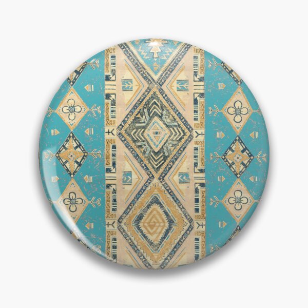 Item preview, Bohemian Diamond. Turquoise and Gold designed and sold by MoisOneOffs.