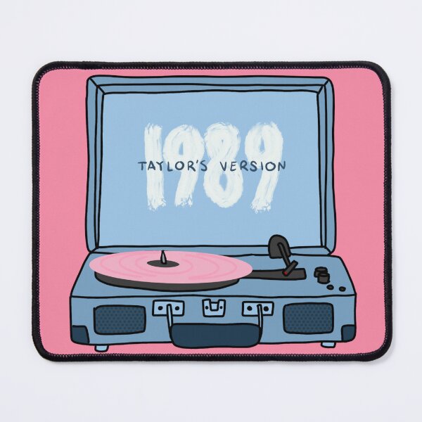 Item preview, Record player 1989 Taylor’s version rose garden pink designed and sold by ScarletDesigns3.