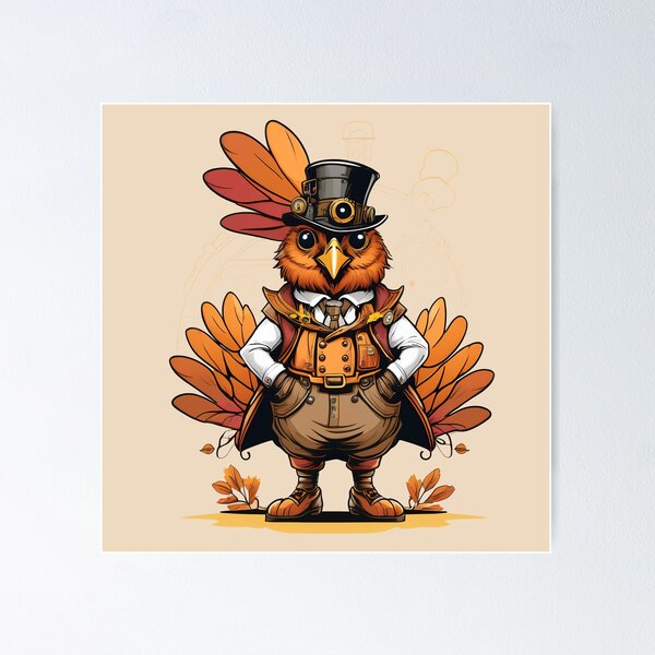 Item preview, Steampunk Thanks Giving Bird designed and sold by Bratak.