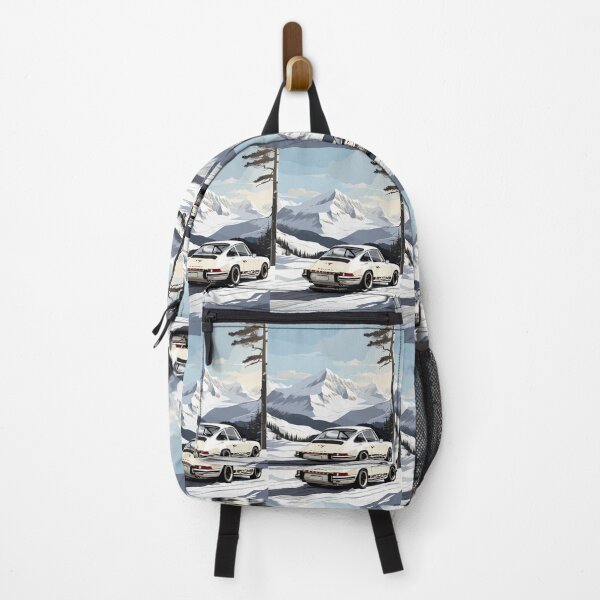 Item preview, Vintage Racing Car Snowy Background  designed and sold by VenZolic.